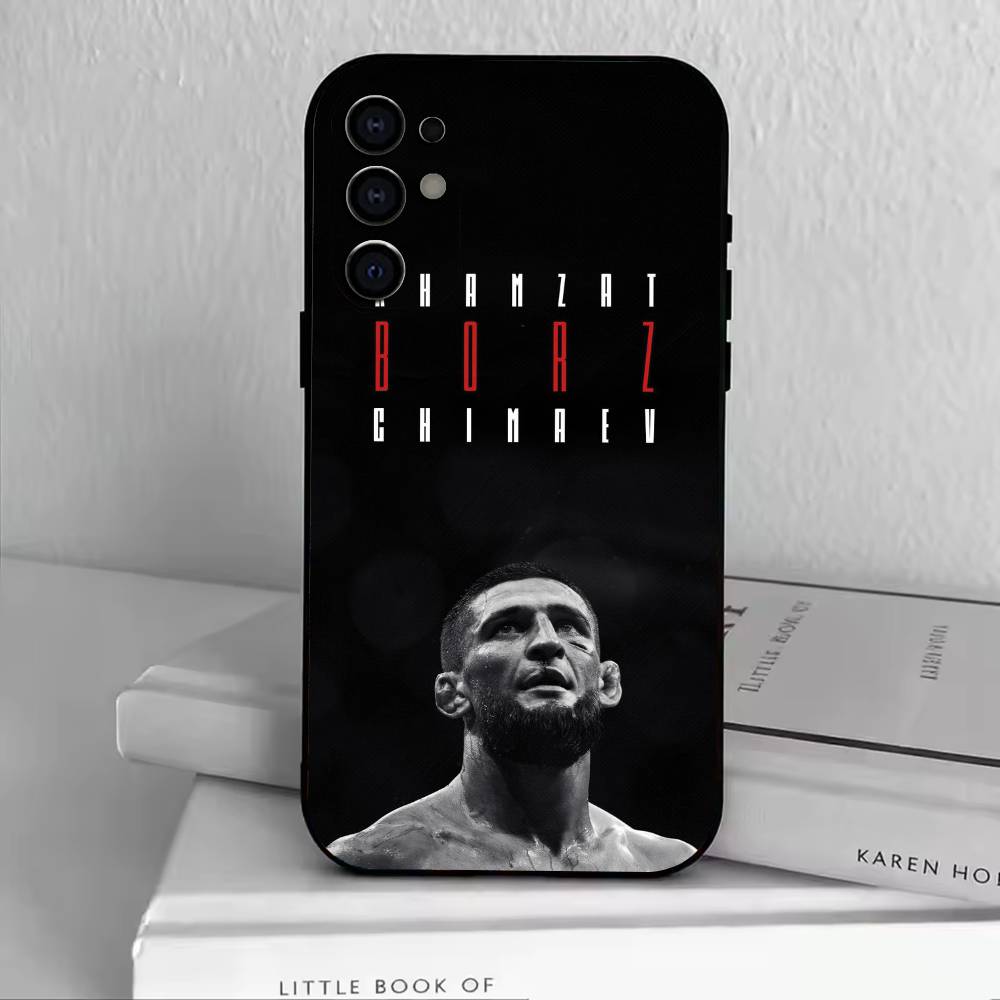 

The Eagle 2.0 Makhachev Phone Case Black Silicone Soft For Samsung S25,S24,S21,S22,S23,S30,Ultra,S20,Plus,Fe,Lite Samsung S225G
