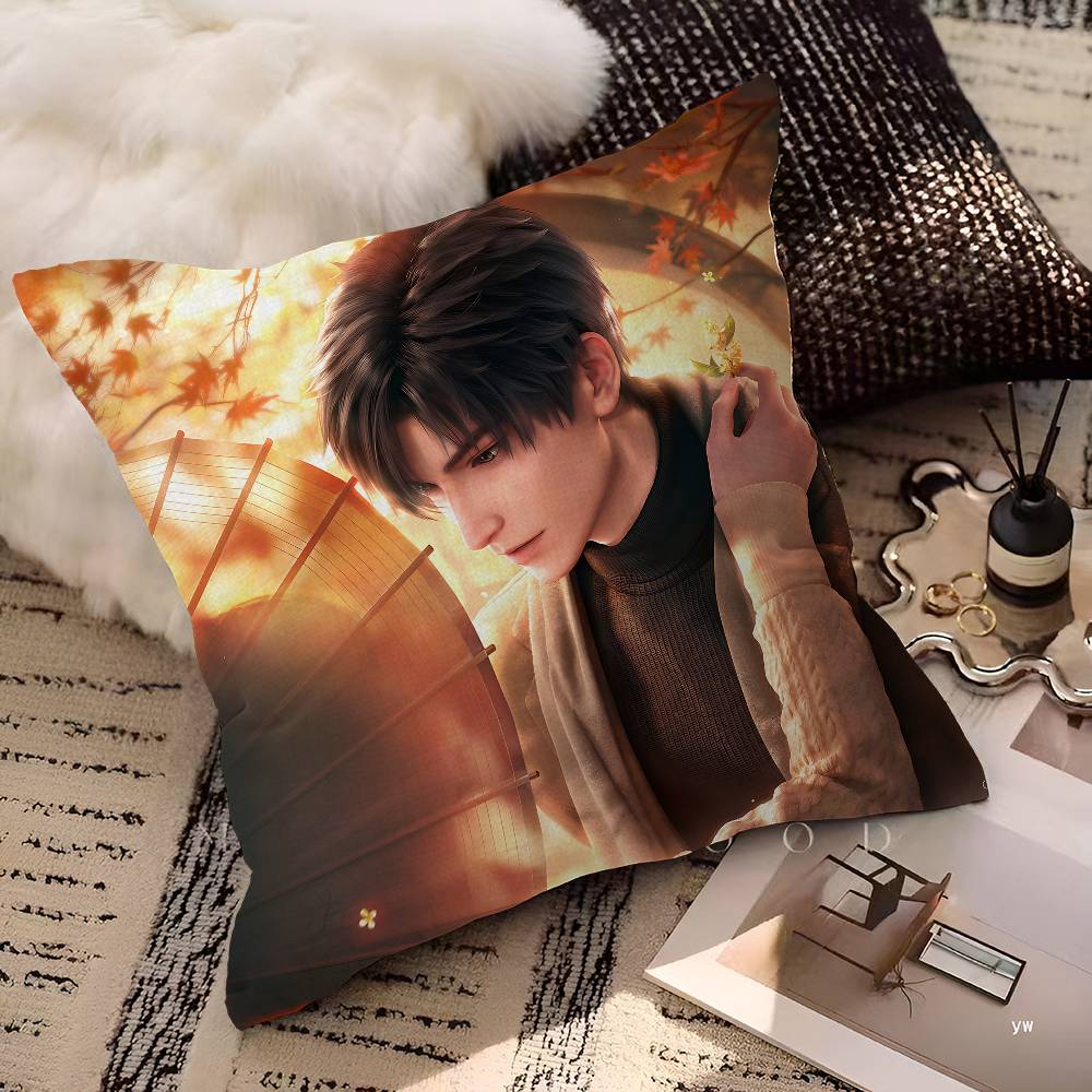 Love And Deep Space Game Pillow Anime Pillow Sofa Bed Head Pillow Cover Cushion Cover 45X45 Cm Fashion