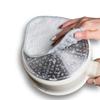 20PCS Wiping Rags Kitchen Scrubber Wire Dishcloth Double-sided Silver Silk Cotton Yarn Cleaning Towel Pot Dish Washing Cloths Scouring Pad