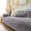 Minimalist Nordic Thickened Plush Sofa Cushion Household Living Room Anti Slip and Dustproof Sofa Cover Winter Warm Seat Cushion