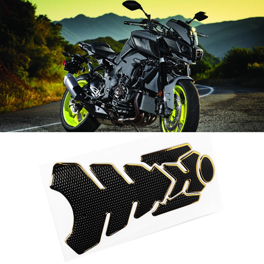 3D Motorcycle Gas Oil Fuel Sticker Pad or Decoration Fit for