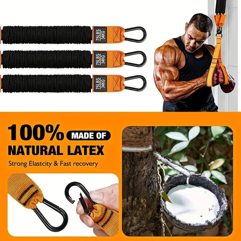 Sports Assistance Belt Fitness Home Equipment Indoor Tension Rope Elastic Rope Auxiliary Belt Puller Elastic Belt