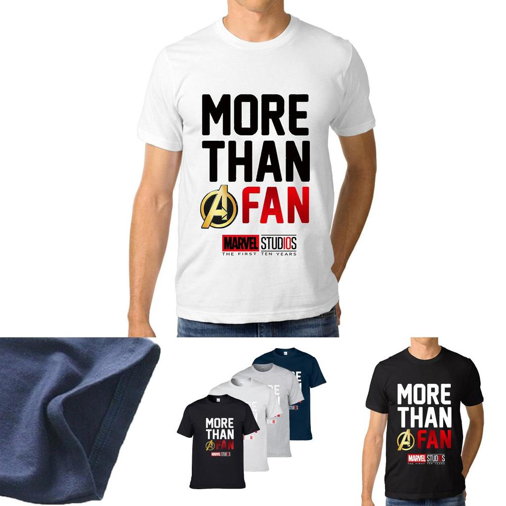 Marvel Studios More Than A Fan 10th Anniversary Avengers T-shirt With Premium Quality