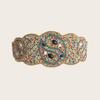 Womens Ethnic Boho Waist Wrap With Plastic Material And Embellished Design For Casual Wear Festival