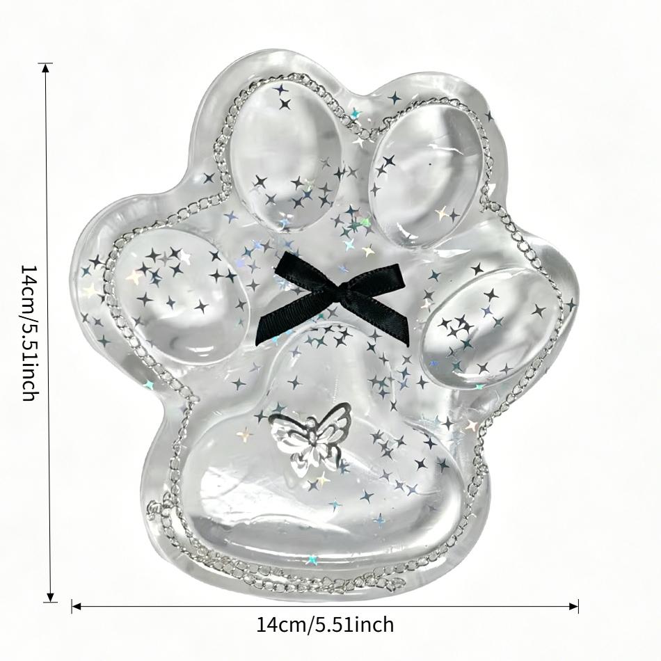 

Ideal Gift Squeeze Toy Cute Cat Paw Squishy Mochi Soft Gel Stress Relief Toy for Kids & Adults