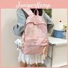 Minimalist Girls Backpack With Nylon Material For School And Daily Use