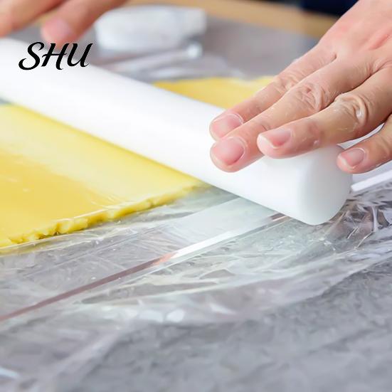 Nudelholz-Führung 2 Stück Wiederverwendbar Lebensmittelqualität Hitzebeständig Teigstreifen Acryl Messwaage Dickemesser Haushaltsbedarf