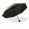 1pc Cat Flowers Automatic Umbrella Portable Home Essential Umbrella, Iron Umbrella Structure Suitable for All Seasons yy251123193