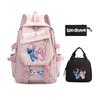 Peripheral Schoolbag Three-Piece Set, Primary And Secondary School Students Backpack, Children'S Lunch Bag, Pencil Bag