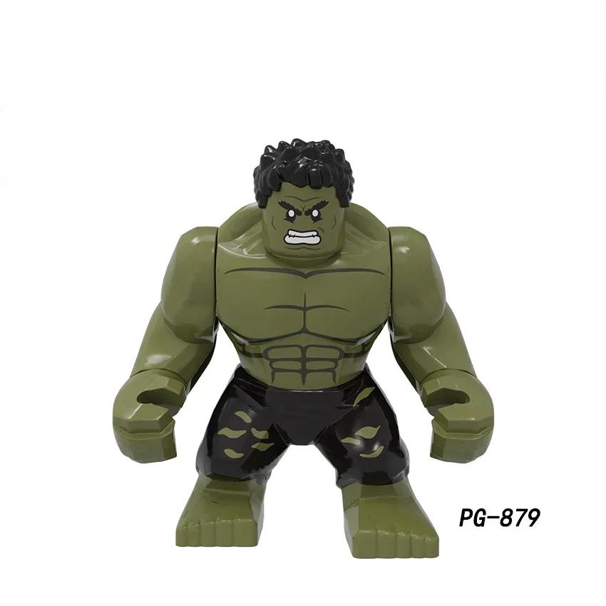 Action Figure: Marvel Mini Block Figurine Superhero Series Iron Man Spider Man Combination Block Children's Puzzle Toy Gift