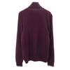 LACOSTE Long sleeve turtleneck sweater XS wine-red knit Men's Used