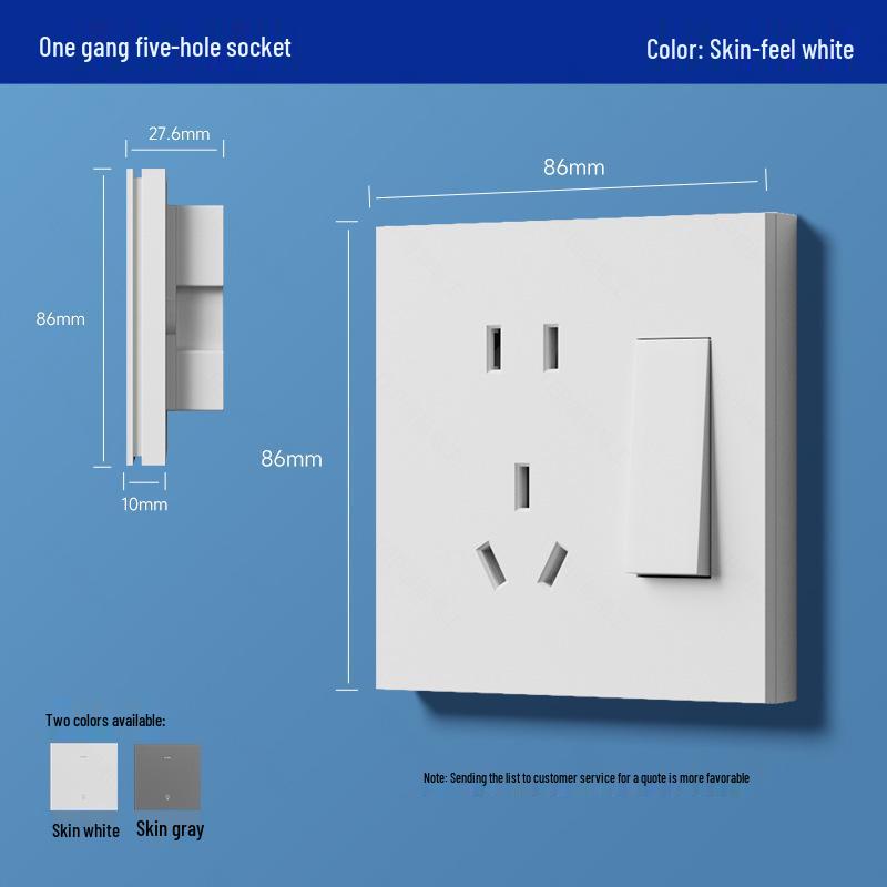 Smart Switch Panel Mesh2.0 Connects To Mijia App, Supports Voice Control, Dual Control, and Zero-fire Version with Bluetooth.
