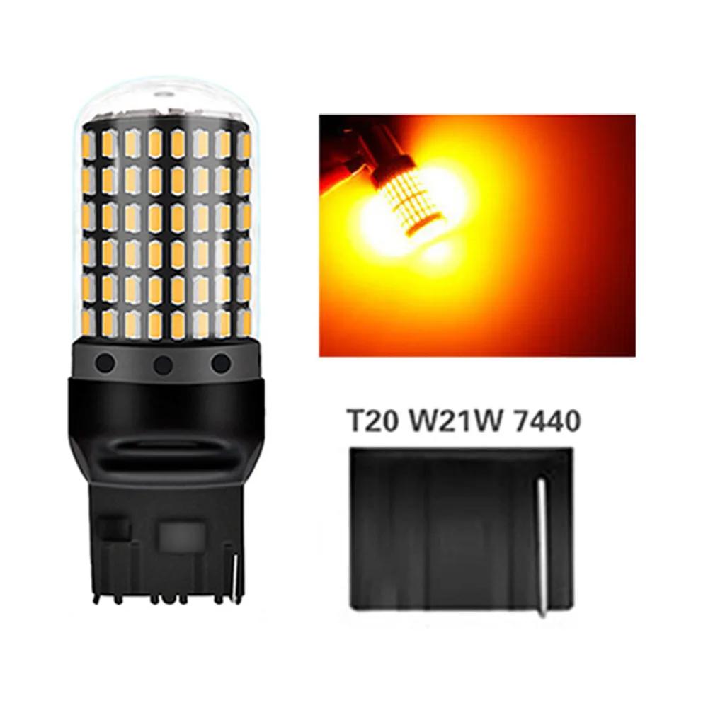 

2PCS 1156 BA15S P21W BAU15S PY21W 7440 W21W P21/5W 1157 BAY15D 7443 3157 LED Bulbs Car Tail Reverse Lamp Turn Signal Light 12V 12-24V With Canbus
