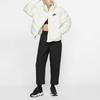 Nike Solid Color Windproof Warm Stand Collar Cotton Jacket Women Jackets White CD4216-110