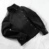 Y2k Fechtjacke Vintage-Waschung Farbverlauf Unregelmäßige Knöpfe Unisex Jacke Gothic Harajuku Streetwear Leinwand Baumwolle Freizeitjacke