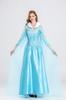 Halloween Cosplay Costume for Women, Anna Elsa Princess Dress, Adult Anime Party Gown, Role Play Performance Outfit