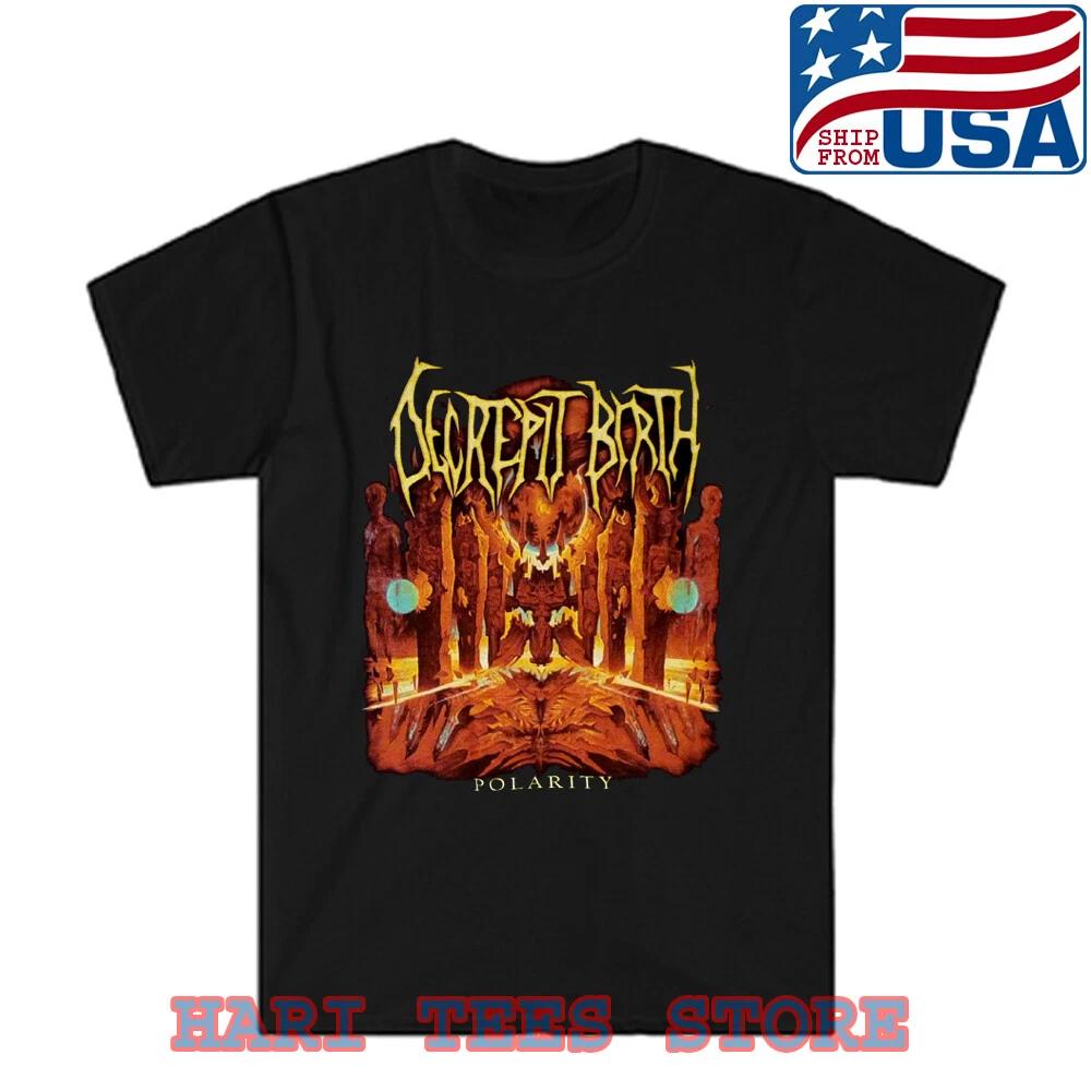 Decrepit Birth Polarity Men s Black Size S to 5XL M