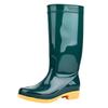 Tall tube non-slip waterproof shoes jelly rain shoes rain boots water boots thermal cover shoes women's adult fashion long tube