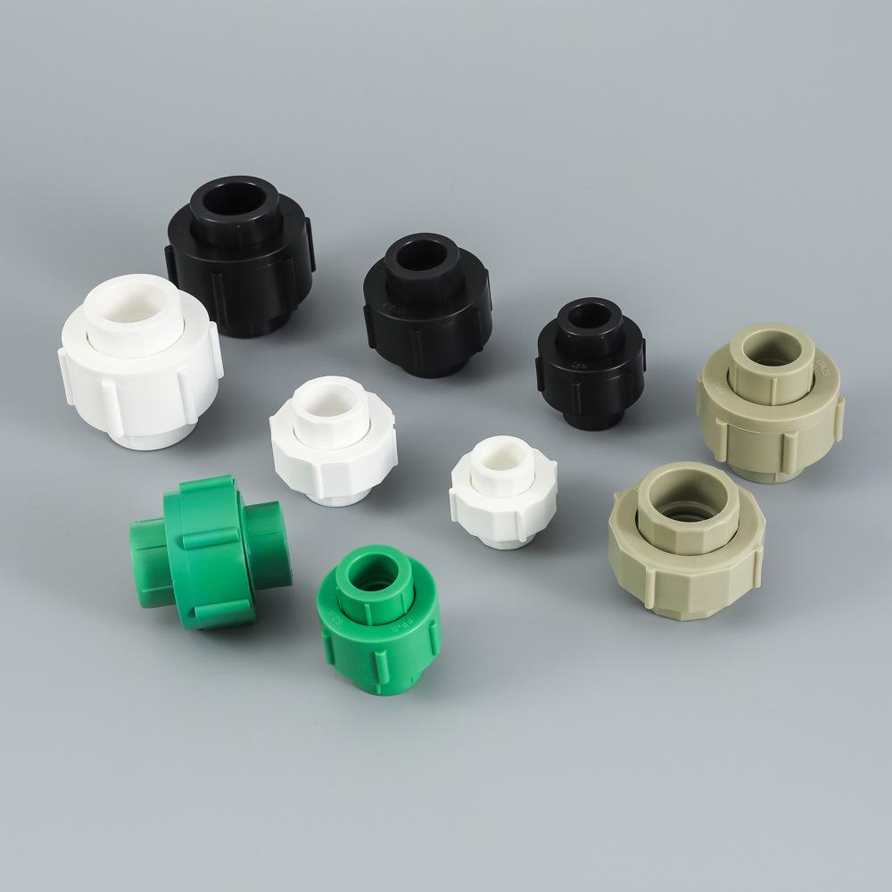 PPR/PE All-Plastic Live Joint Pipe Fittings for Tap Water Engineering