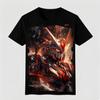 High Rise Mobile Fighter Short-Sleeved T-Shirt Men's Summer Style High-Quality Versatile Design Anime Print Trendy
