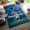 Messi Customize Text Floor Mat Suitable for Balcony Bedrooms Dormitory Kitchen Antislip Carpet Office home decor Perfect Gift for Women/Men