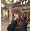 Plush, Mongolian Hat, Cold Resistant, Warm, Thickened, Basin Hat, Ear Protection, Fisherman's Hat