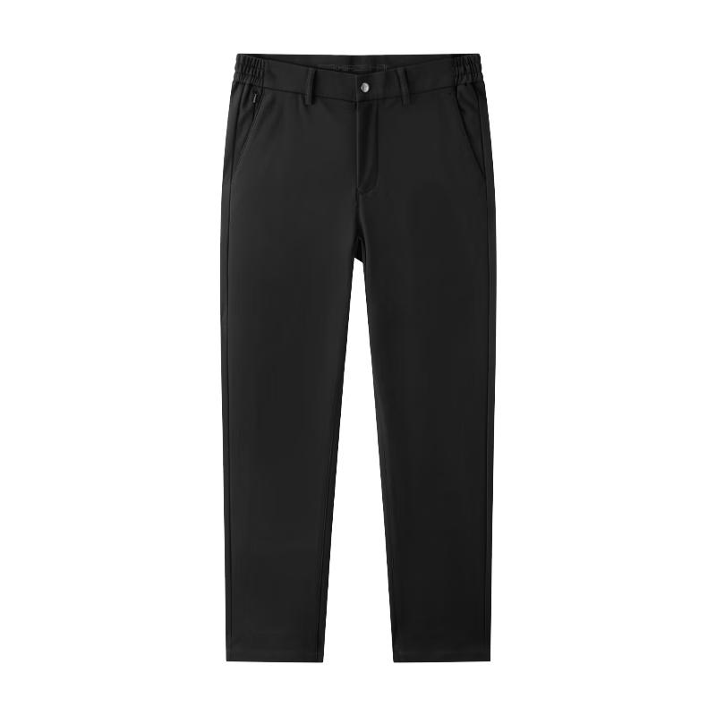 Men's Stretch Business Casual Easy-Care Straight-Leg Pants