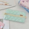Student Pencil Case Soft Fabric With Zipper For Girls And School Supplies