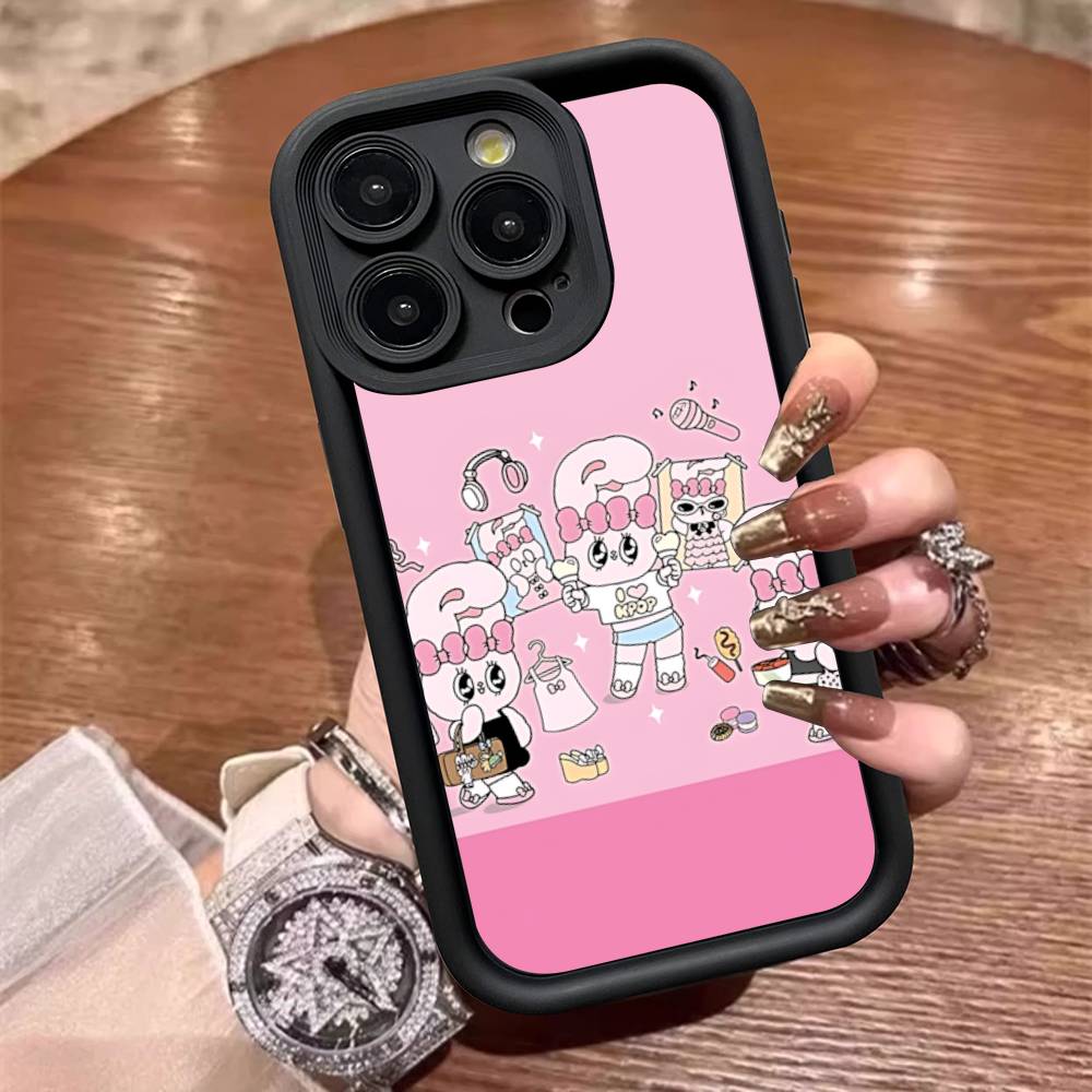 Interesting O-Opanchu Cartoon U-Usagi For IPhone 17 15 13 12 11 14 Pro Max X XR XS 16 Plus Shockproof Candy Back Cover