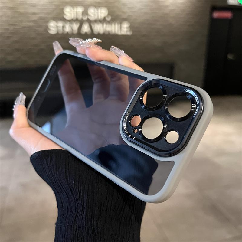 Metal lens Apple 17 mobile phone case Magnetic case for iPhone15 all-inclusive 14Promax protective case 11