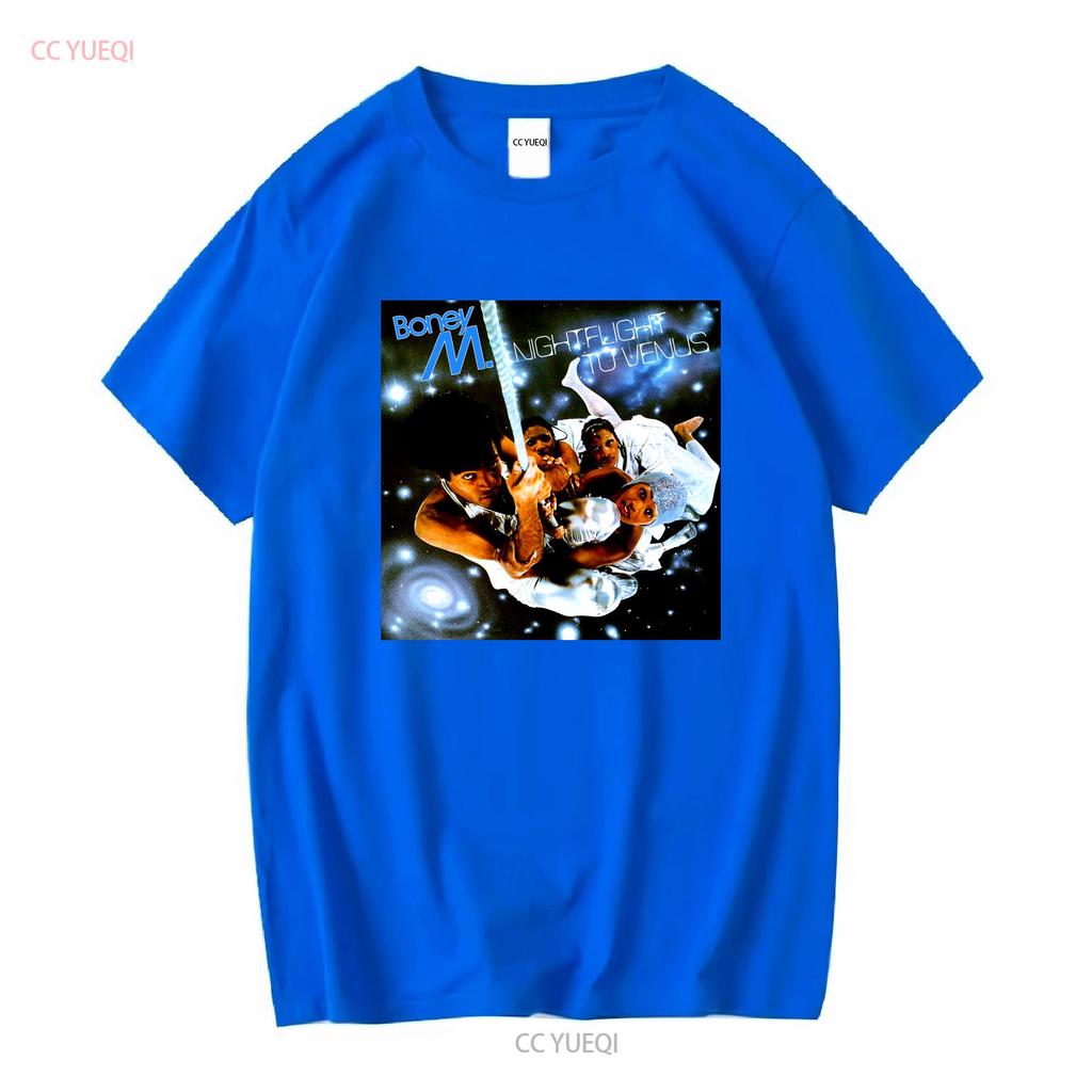 Boney M Nightflight To Venus Für Fans Schwarz Alle Größen T-Shirt Qq1263 Vintage Gewaschen Stilvoll Dehnbar Weich Unisex Bequem