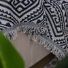 Cotton Woven Throw Blanket Sofa Couch Cover Dust Protector Decorative Home Textile
