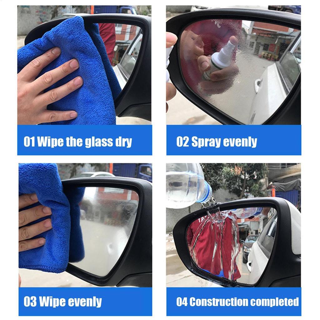 New 100ml Ceramic Glass Coat Protectant Ceramic Coating For Windshield And Glass Protective Hydrophobic Spray For Glass Mirrors