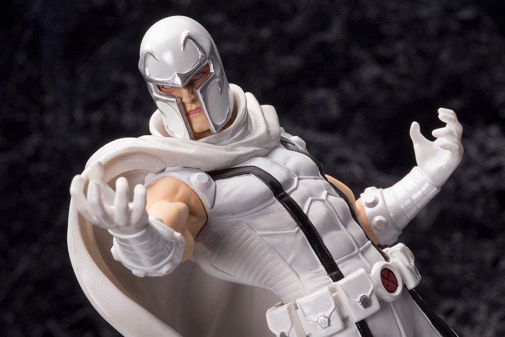 Kotobukiya ARTFX+ MARVEL NOW! White Magneto MARVEL NOW! 1/10 Scale PVC Pre-painted Easy-to-Assembly Figure