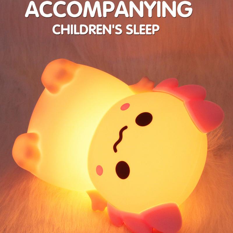 Animal Night Light Night Light For Kids Night Light For Kids Stress Relief Nursery Night Lights Rechargeable Bedside Lamp For