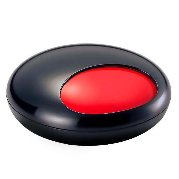 Creative Portable Ashtray, Outdoor, Windproof, Oval Model, Living Room, Study, Office, Desktop Decoration Accessories, Gift