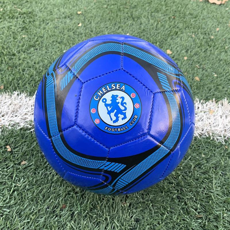 Size 5 Machine-Stitched Soccer Ball Black White Thicken Durable for School Exam Match Training Size 4 3 for Kids Students