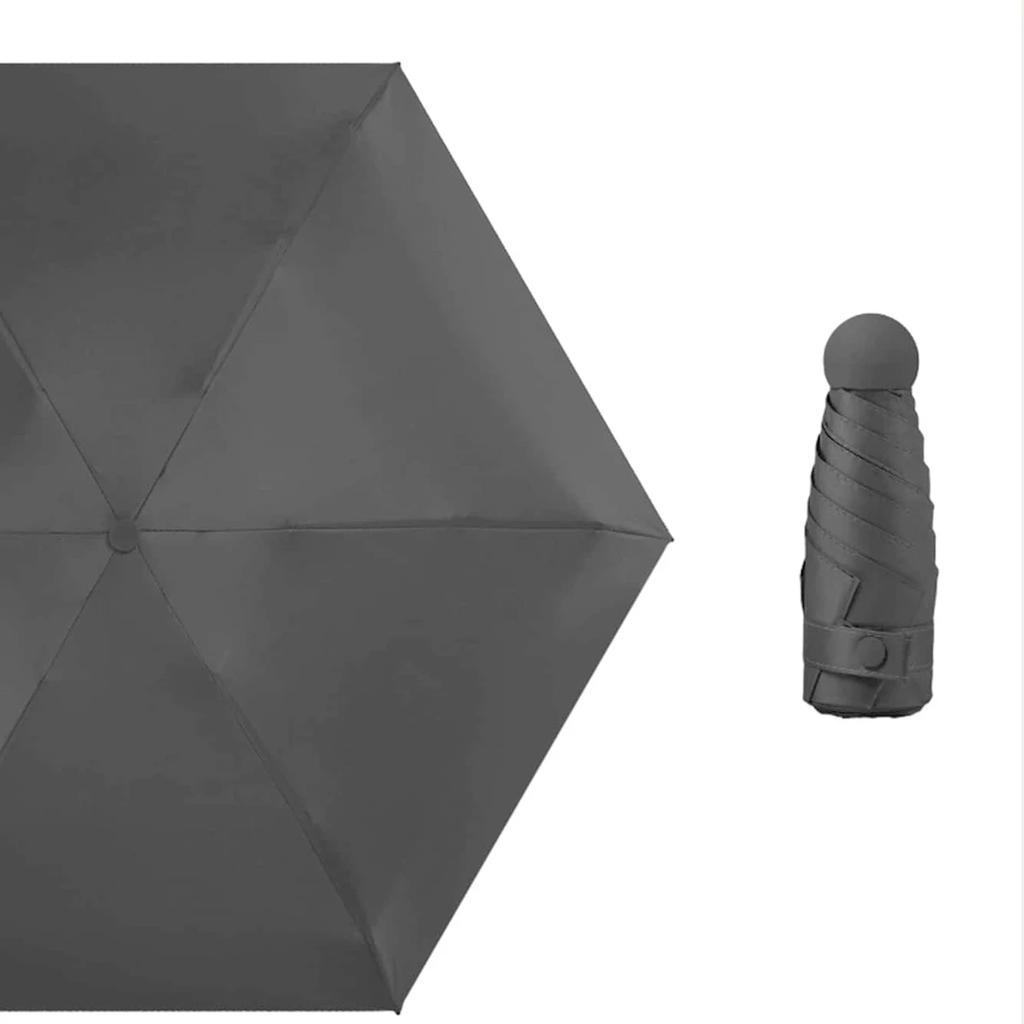 1pc-Compact Ultralight Sun Umbrella Portable Waterproof Travel Umbrella Mini Foldable Men and Women Outdoor Shade Protection