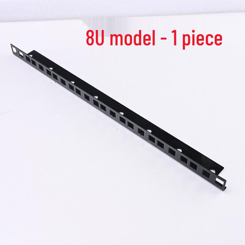Rack Cabinet Flight Case Accessories (8U, 10U, 12U, 16U) - Square Hole U Plates and Bars