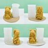 Little Girl Silicone Mold 3D Fairy Candle Mold DIY Aromatherapy Candle Making Tool Resin Gypsum Mold Valentines Day Gift