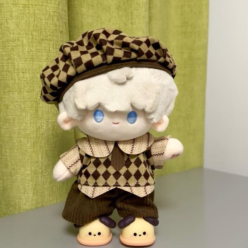 20Cm Doll Clothes Temperament Concert Style Outfit Set Accessories Dress Up Game Cotton Stuffed For Loved Dolls Toys