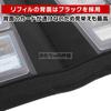 Toy God Top Loader File Cards can be stored in the top loader with zipper loader/side (9 pockets)