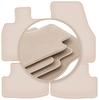PREMIUM Beige Floor Mats For: Volkswagen T-Roc Crossover 2017-