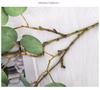 French Round Eucalyptus & Apple Leaf Simulated Plant for Wedding & Home Decor