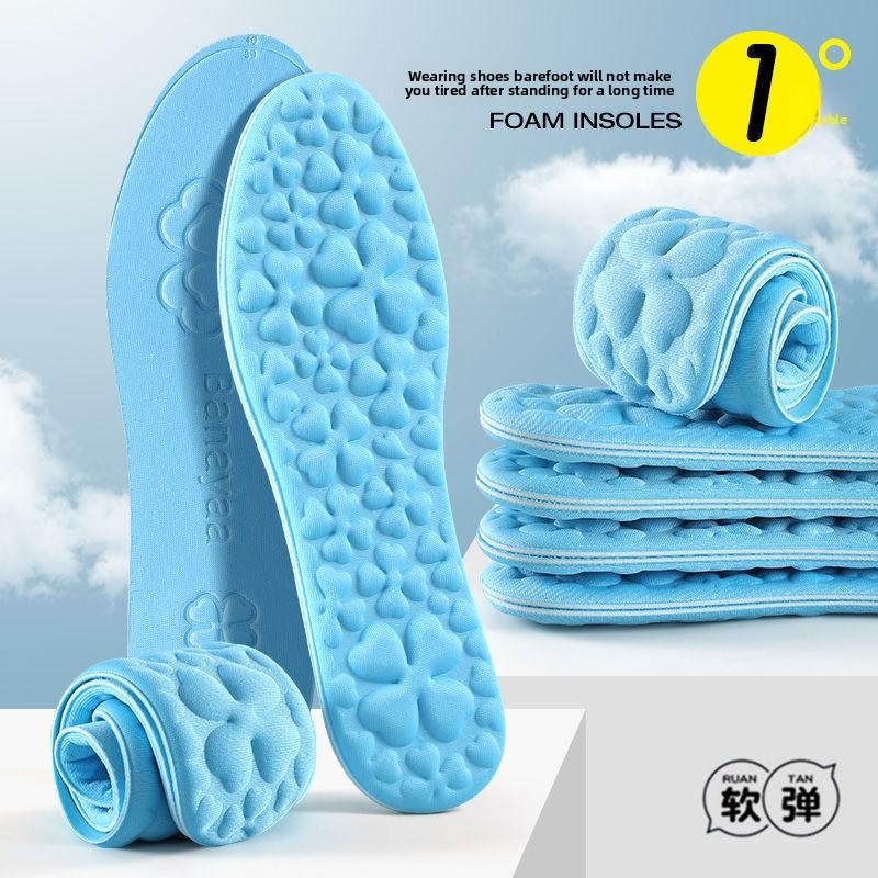 

35-46 Дышащие Удобные Стельки, Женские Туфли на Высоком Каблуке, Спортивная Обувь, Повседневные Стельки, Аксессуары для Обуви, Мужские и Женские Повседневные Аксессуары для Обуви 39-40(1pairs)