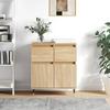 Vidaxl Chest of Drawers, Sonoma Oak, 60X35X70 Cm, Wood-Based Material