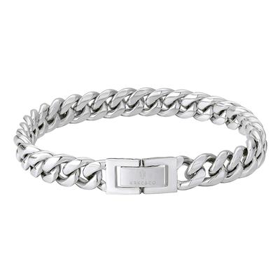 Kihei Width 18k Gold Surgical Stainless Hip Birthday KRKC&CO Men's Bracelet, 8mm, Plated, Steel, Hypoallergenic, Thick, HIPHOP, Hop, Rapper,