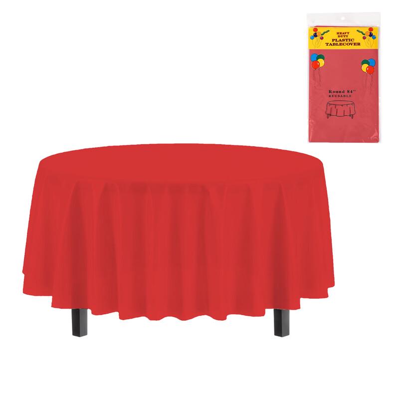 

Disposable Round Plastic Tablecloth