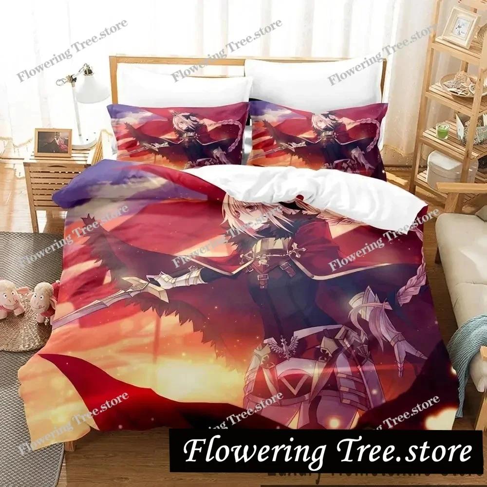 3D Print FateApocrypha Astolfo Anime Bedding Set Boys Girls Twin Queen King Size Duvet Cover Pillowcase Bed boys Adult