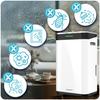 Compressor Air Dehumidifier - Moisture Absorber 25L/24H Hygrostat Berdsen Bd-533 White